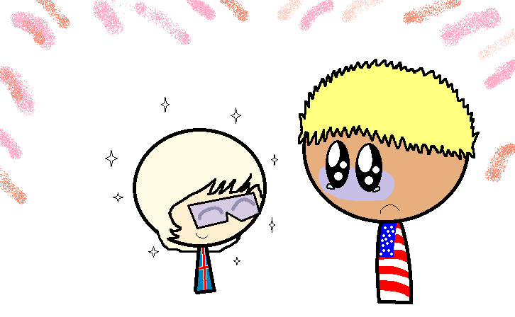 Fan Art: America in Iceland's "museum"