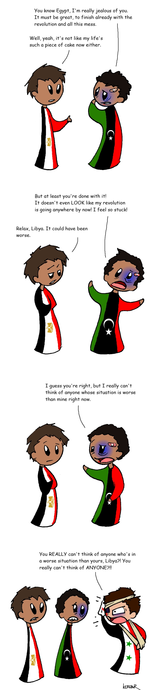 Fan Art: Arab revolutions
