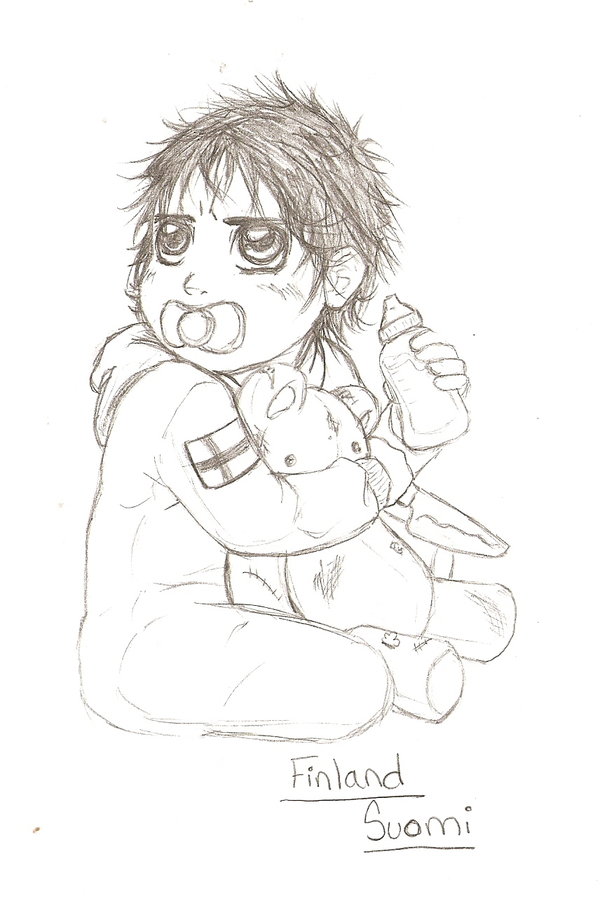 Fan Art: Baby Finland