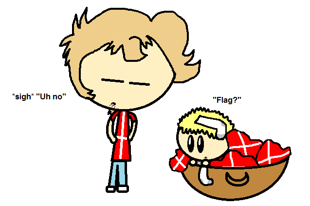 Fan Art: Can I haz flag? 