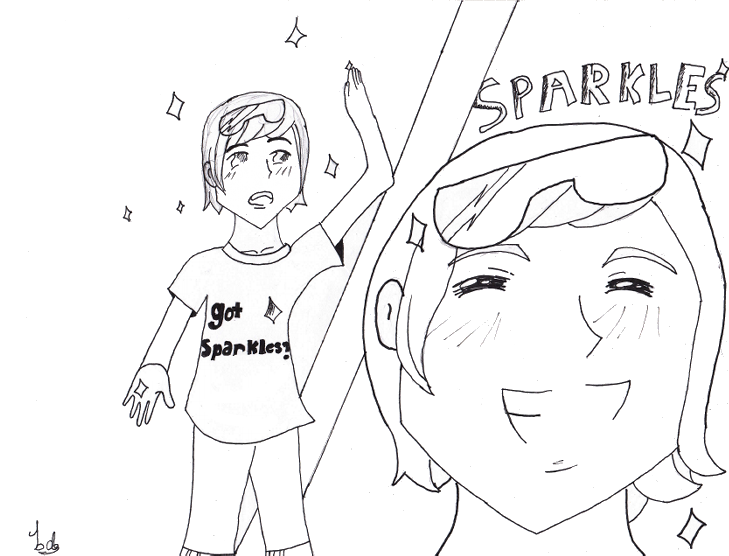 Fan Art: Catching Sparkles
