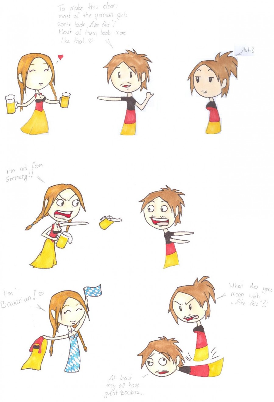 Fan Art: "German" Girls