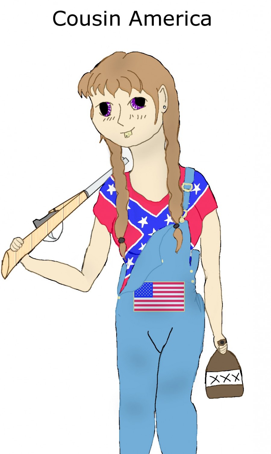 Fan Art: Cousin America