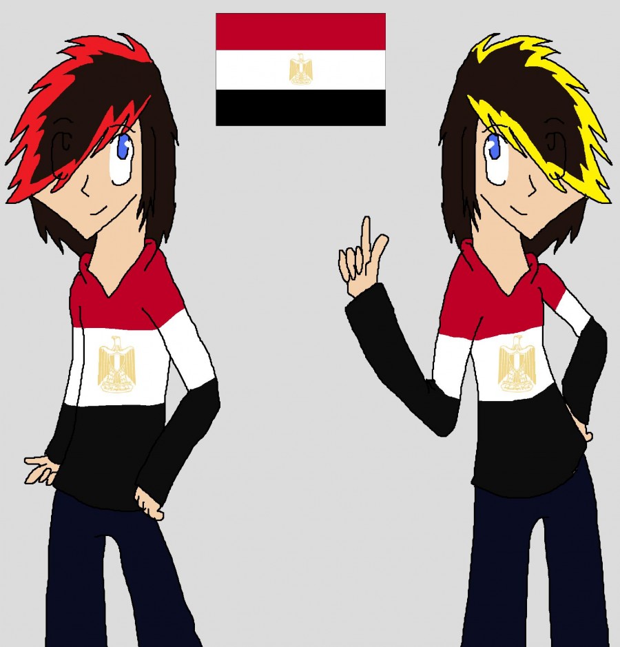 Fan Art: Fan Art - Egyptian Twins :3
