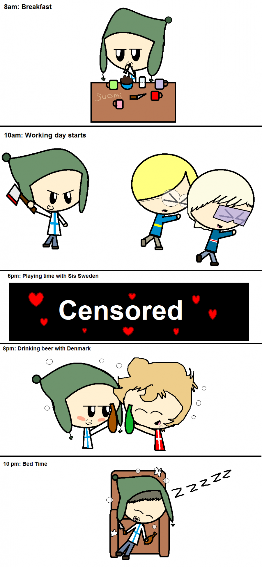 Fan Art: Finland's Day 