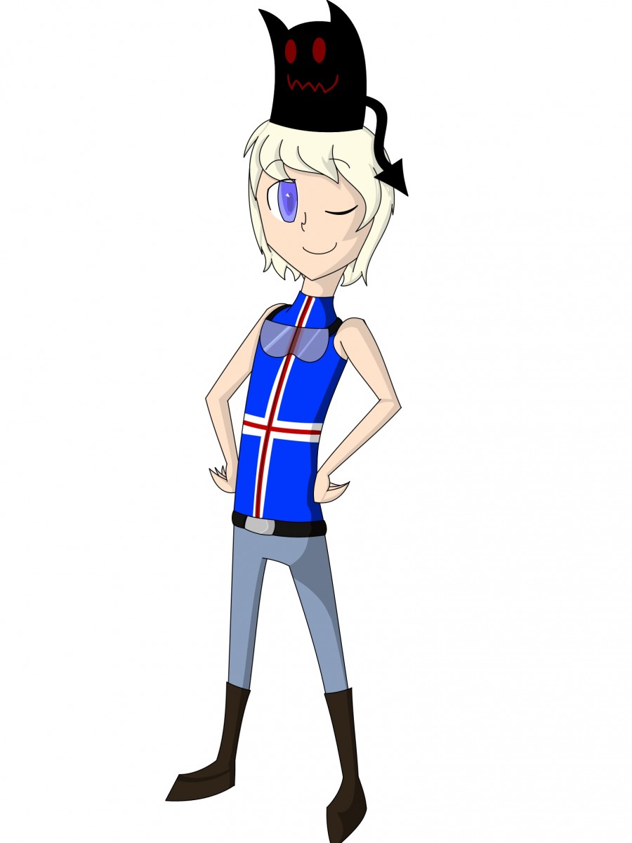 Fan Art: Iceland and Demon