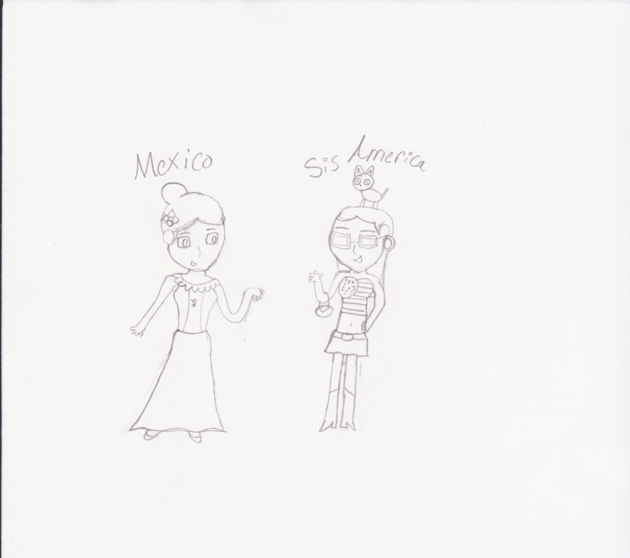 Fan Art: Mexico and Sister America 
