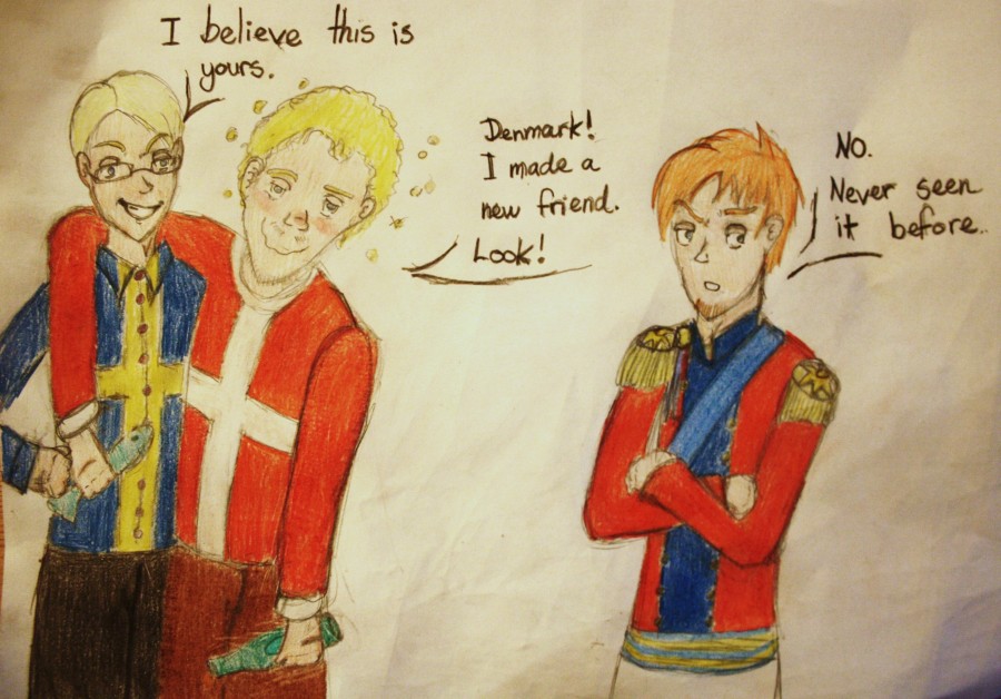 Fan Art: New friends 