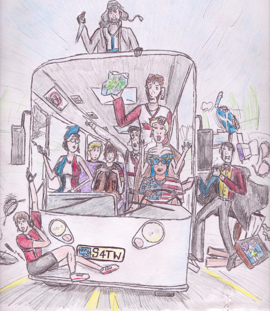 Fan Art: SATW Coach Tour