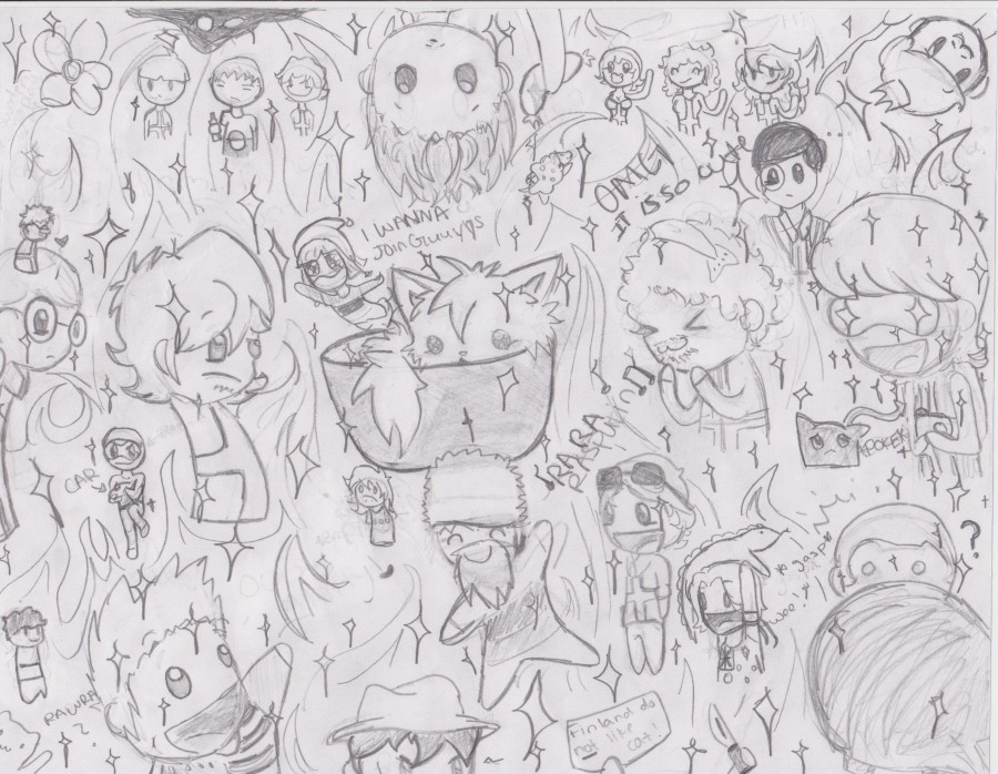 Fan Art: Scavenger hunt!
