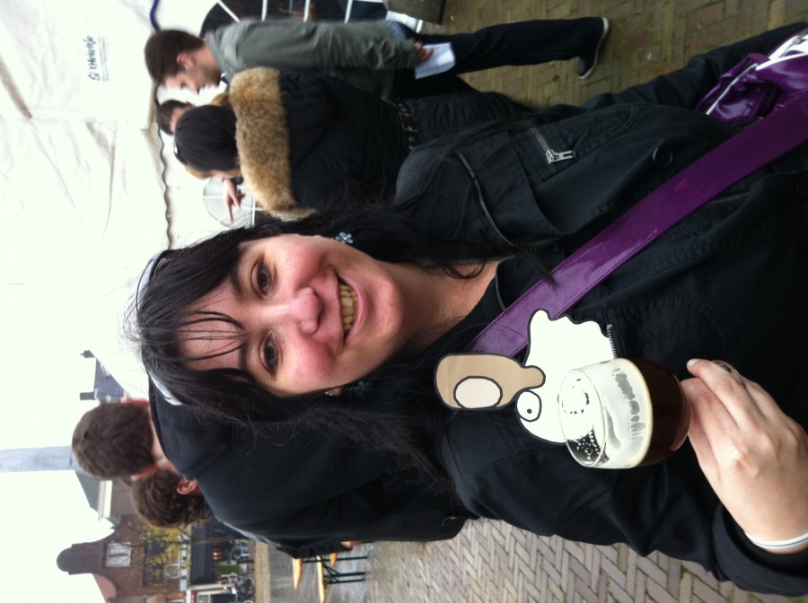 Fan Art: Stef & beer ghost at beer festival