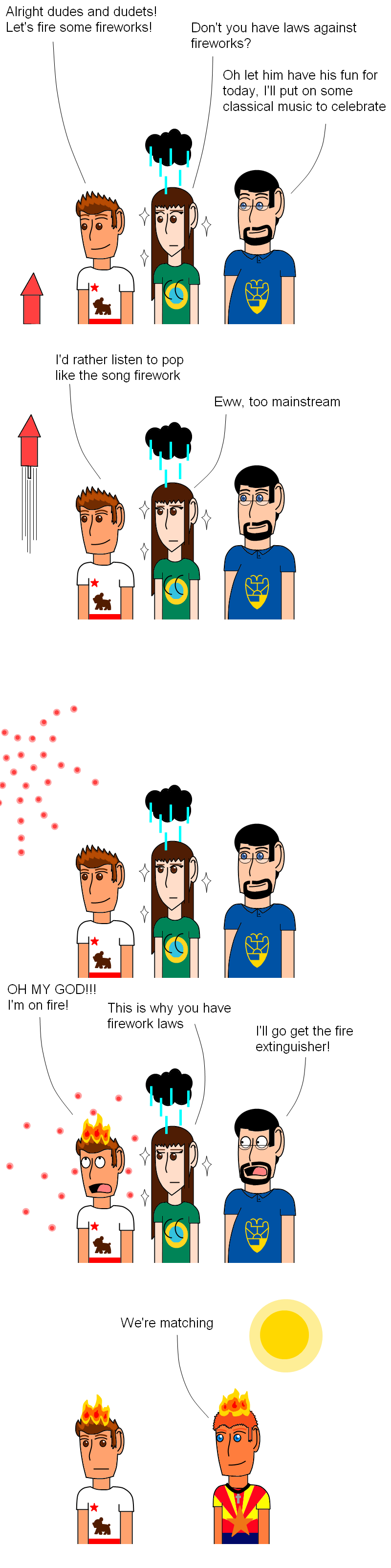 Fan Art: Fire works