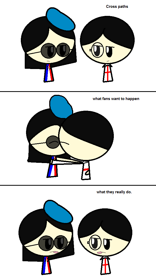 Fan Art:  France X England what they do