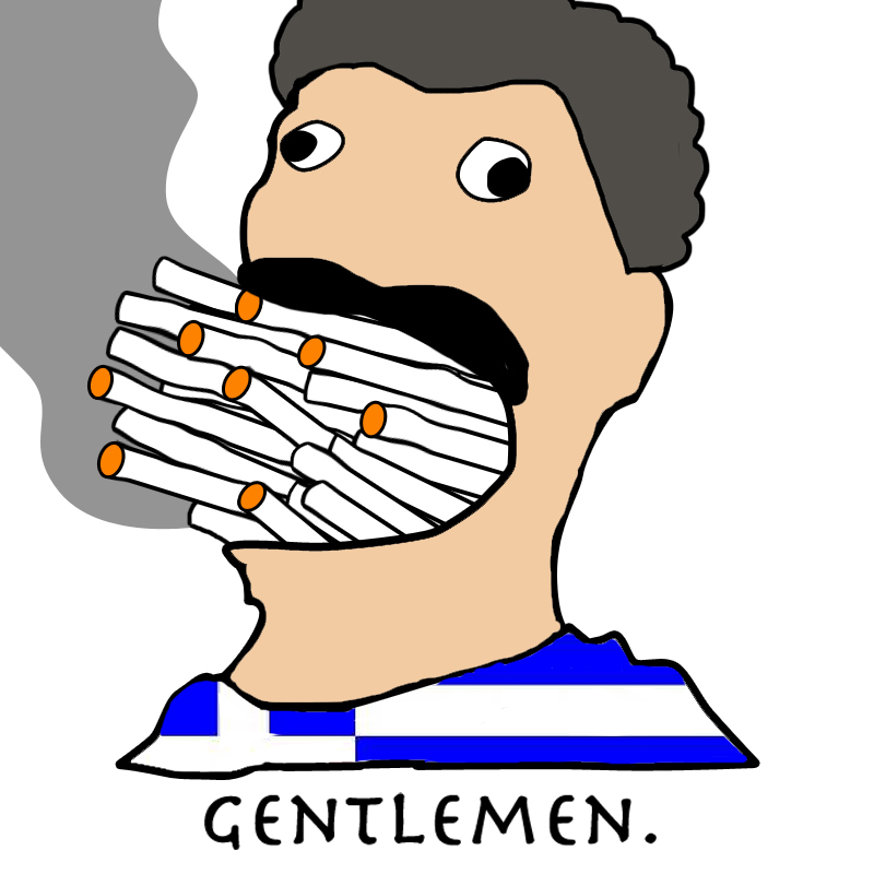 Fan Art: Greece's Smoking Problem