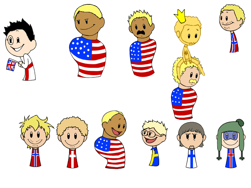 Fan Art: Hair Fun 3 (and more)