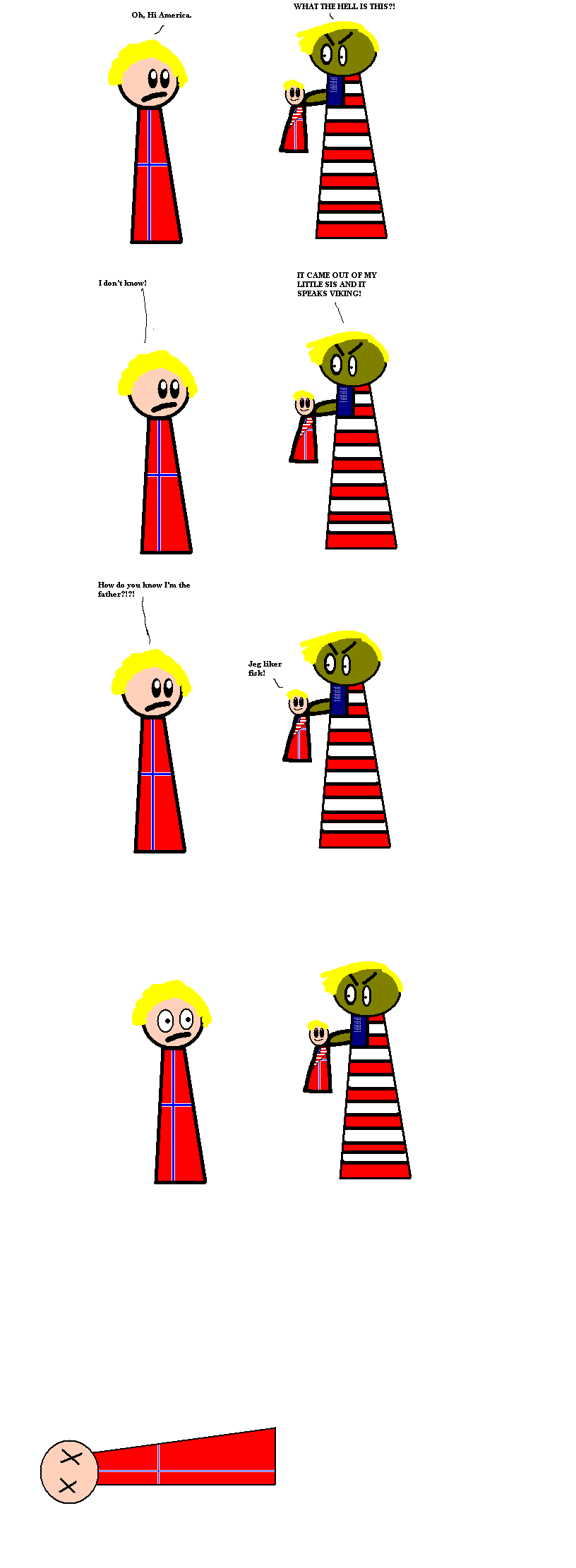 Fan Art: Norweigan-American