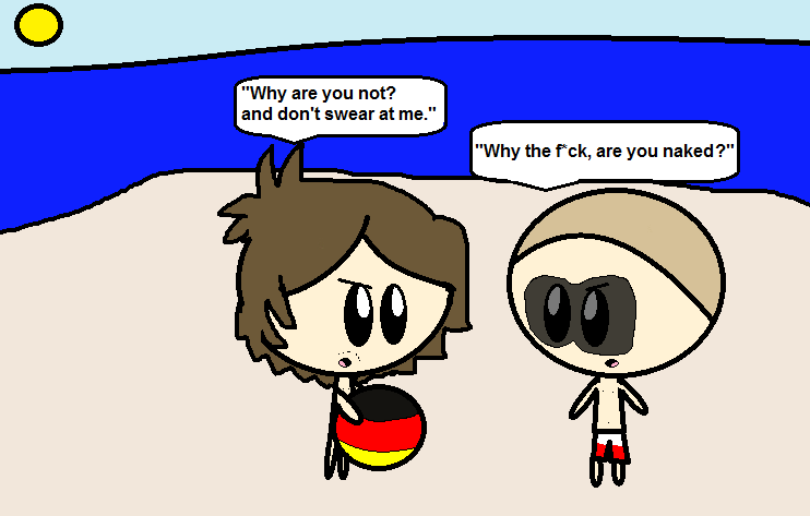 Fan Art:  SATW Beaches at the border