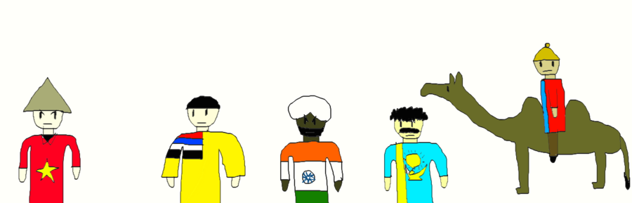 Fan Art: SatW Random Asian Characters
