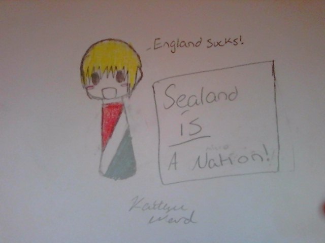 Fan Art: Sealand!