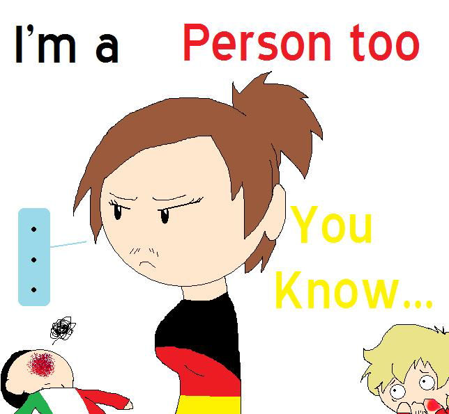 Fan Art: Sister Germany's Distress