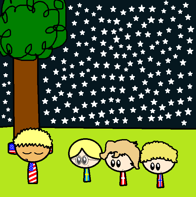 Fan Art: Sleeping Under the Stars 