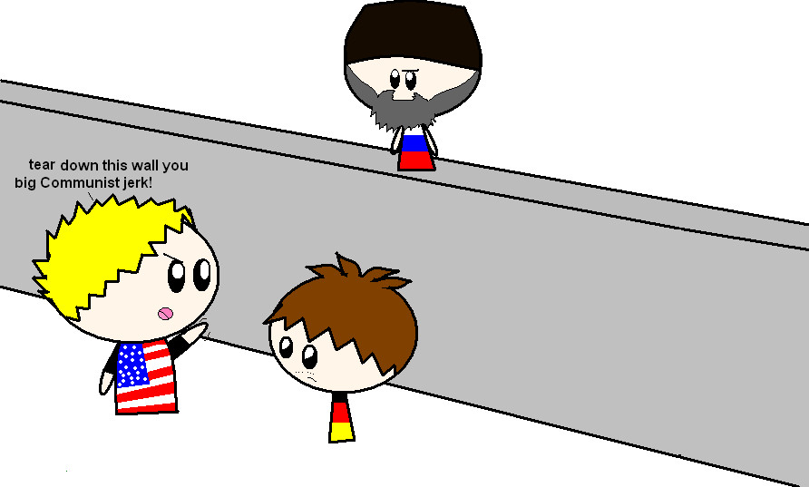 Fan Art: Tear down this wall you jerk
