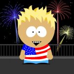 America South Park style 
