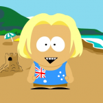 Australia South Park Style 