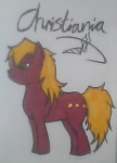 Christiania As My Little Pony xD