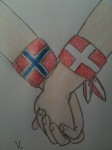 Holding hands 