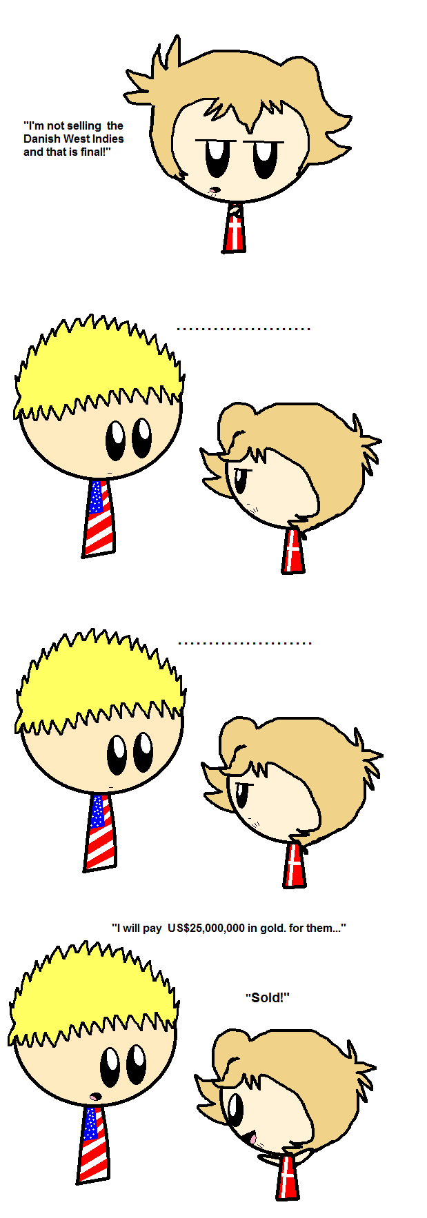 Fan Art: Treaty of the Danish West Indies