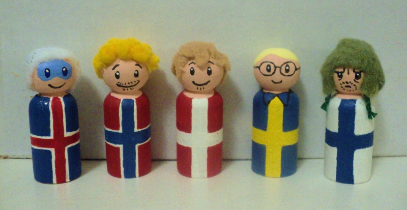 Fan Art: Wood Figurines