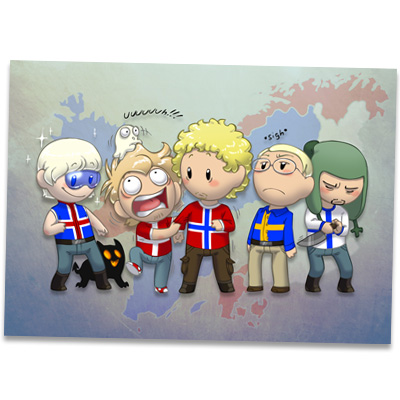 Scandinavia Poster