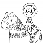 Colouring Book Free Page