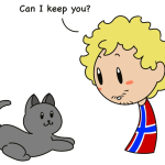 Norway and Cat