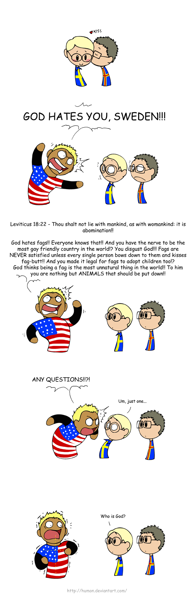 God Hates Sweden satwcomic.com