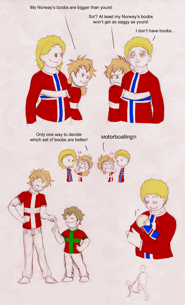 Random Norway and Denmark satwcomic.com