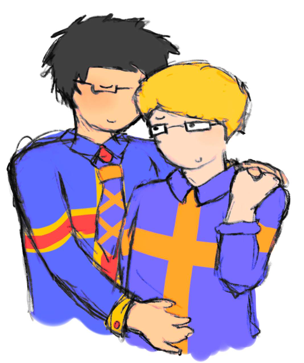 &Aring;land x Sweden (*^▽^*)