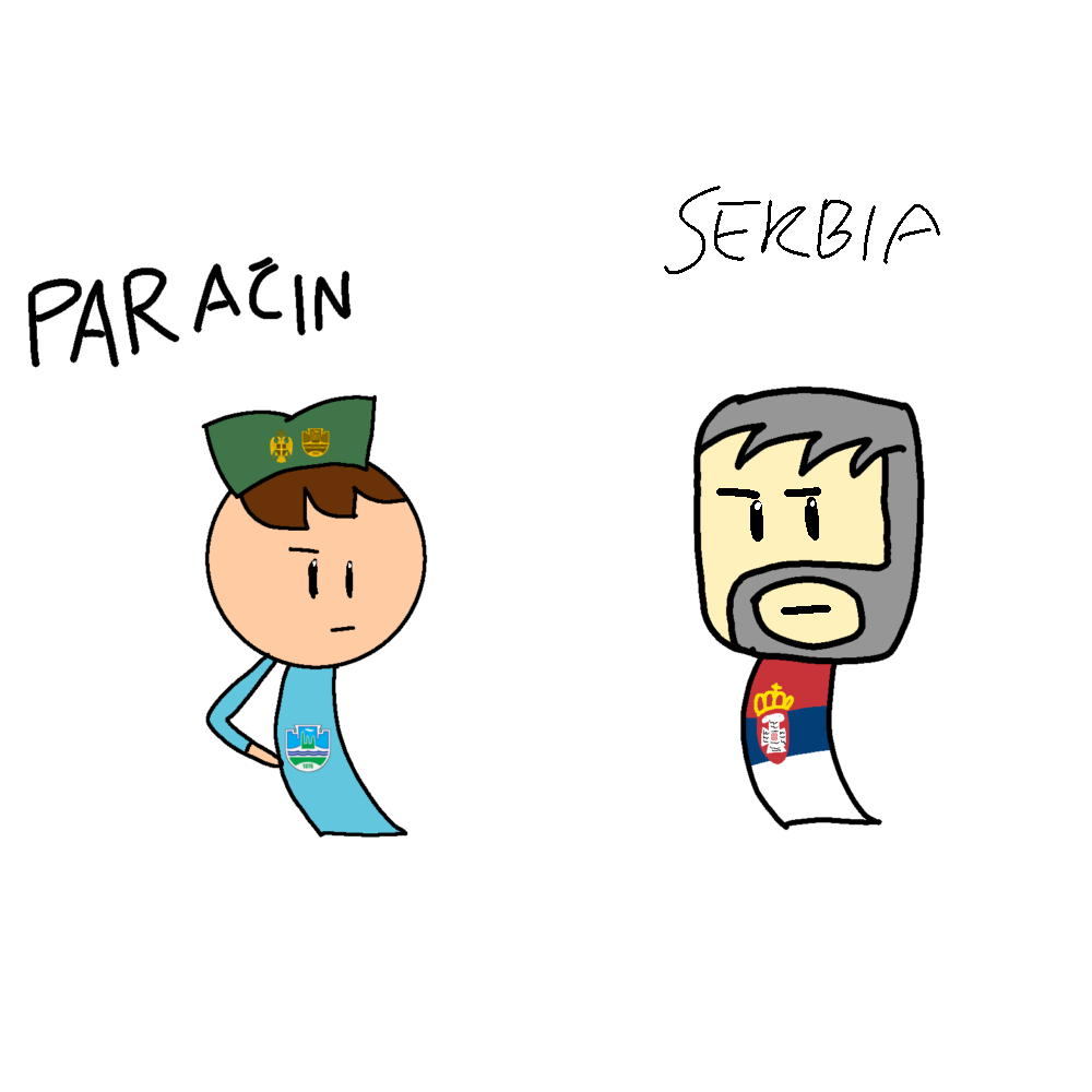 My concepts of Serbia and Paraćin(City in Serbia)