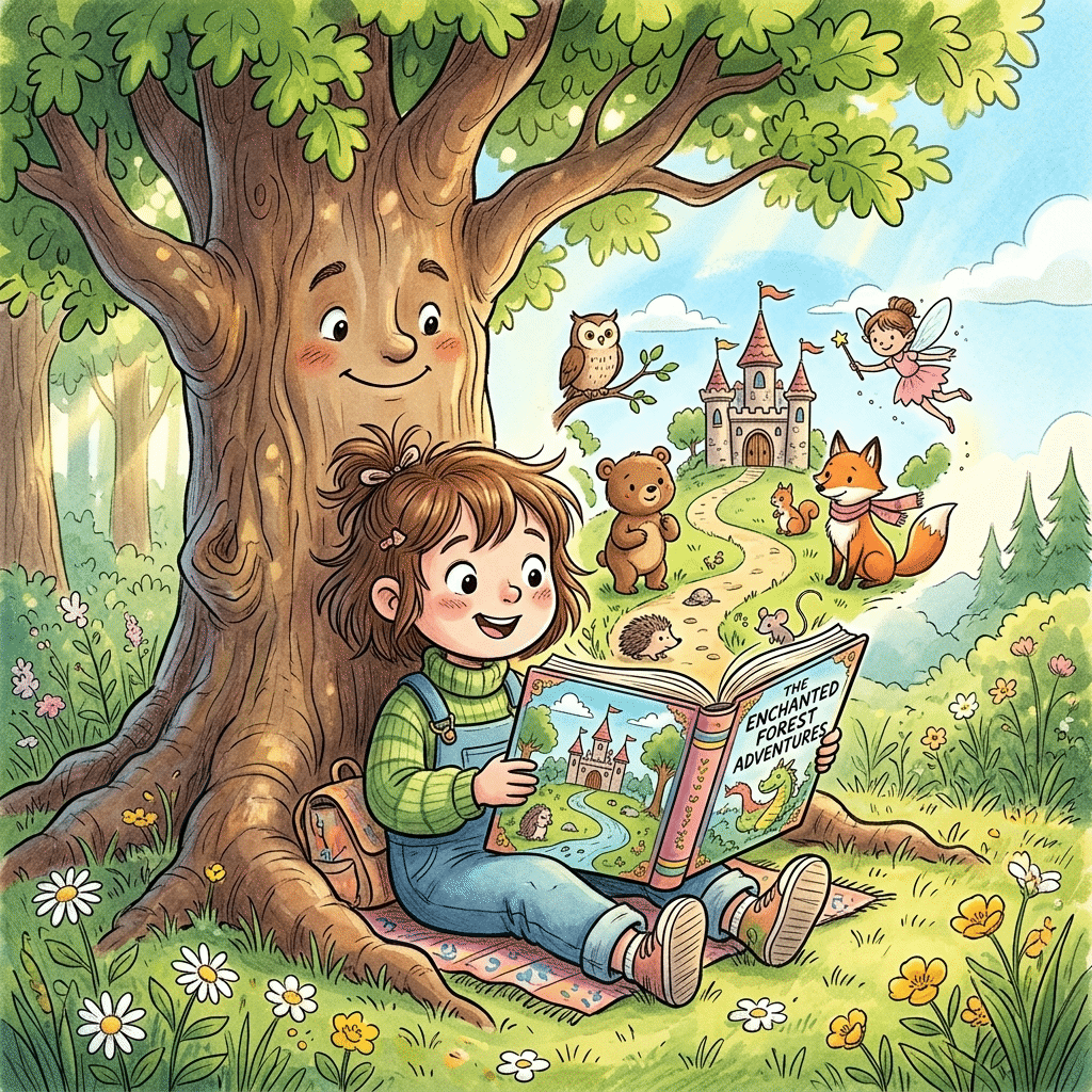 Storybook Characters Meet Comic Art