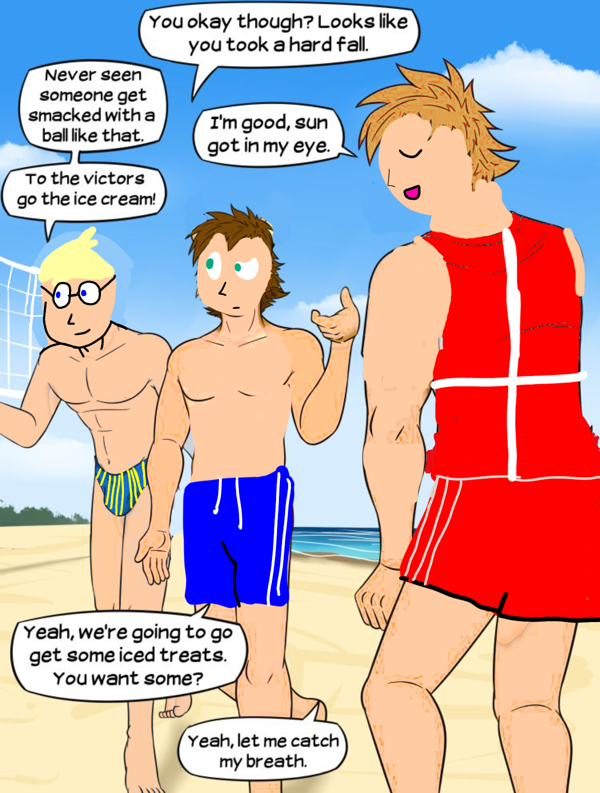 Nordics beach day part 4 satwcomic.com