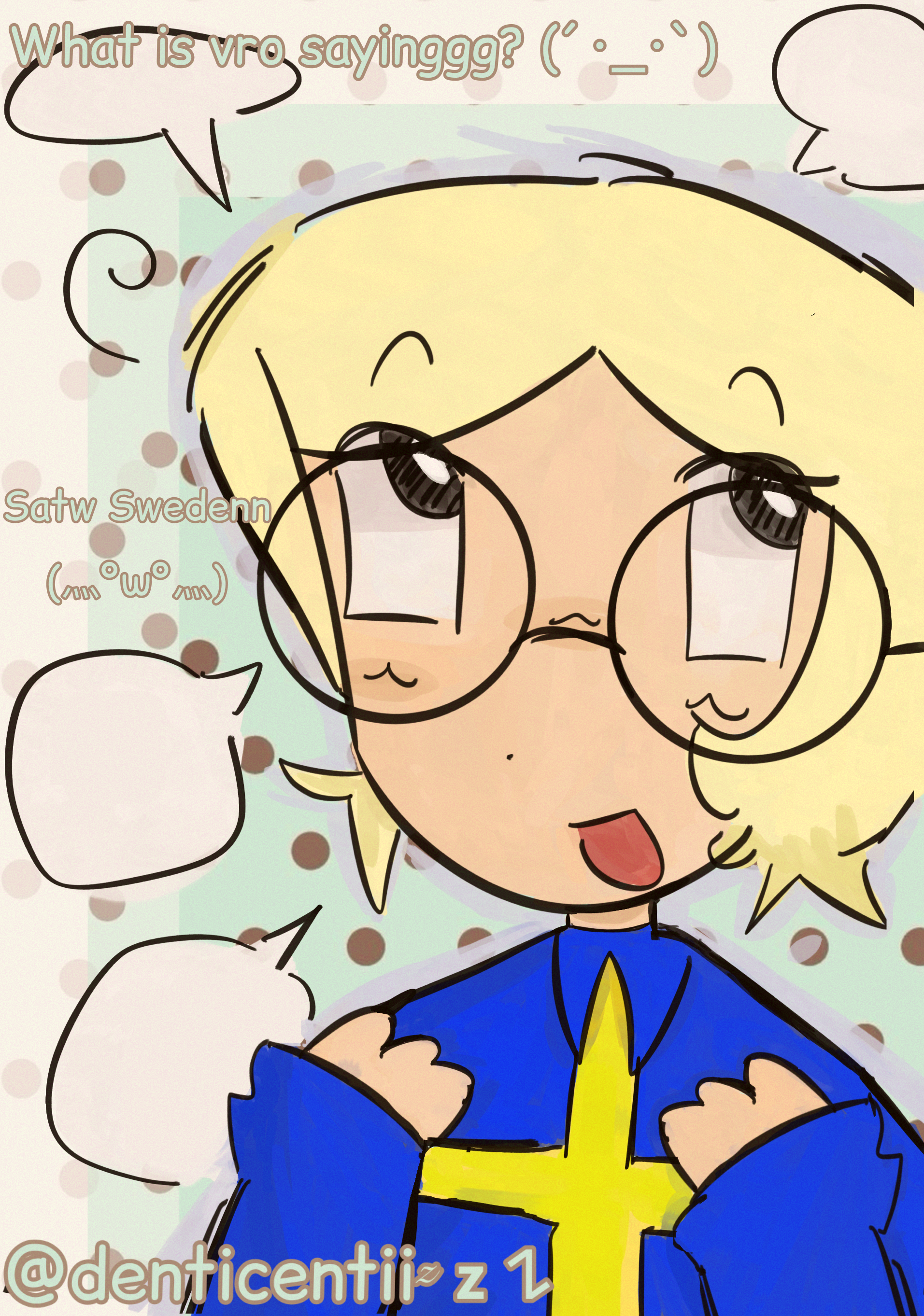 Uhmm Sweden art idk satwcomic.com