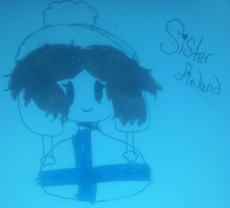 Sister Finland art my friend’s sister made