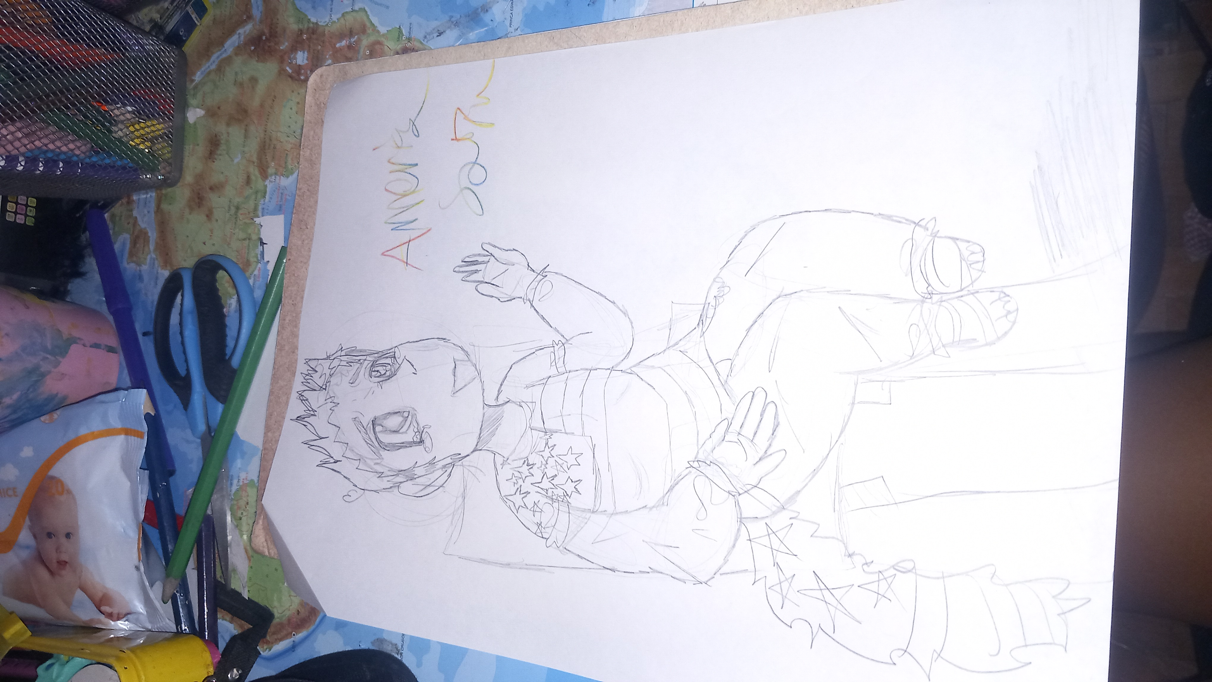 W.I.P America drawing!!