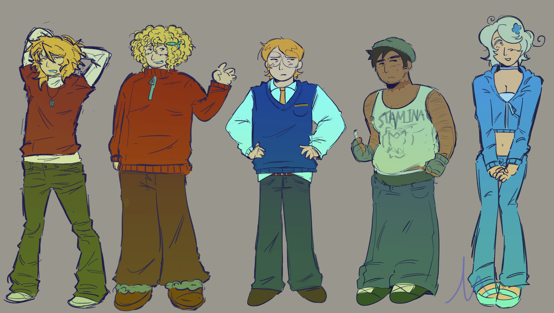 Highschool au