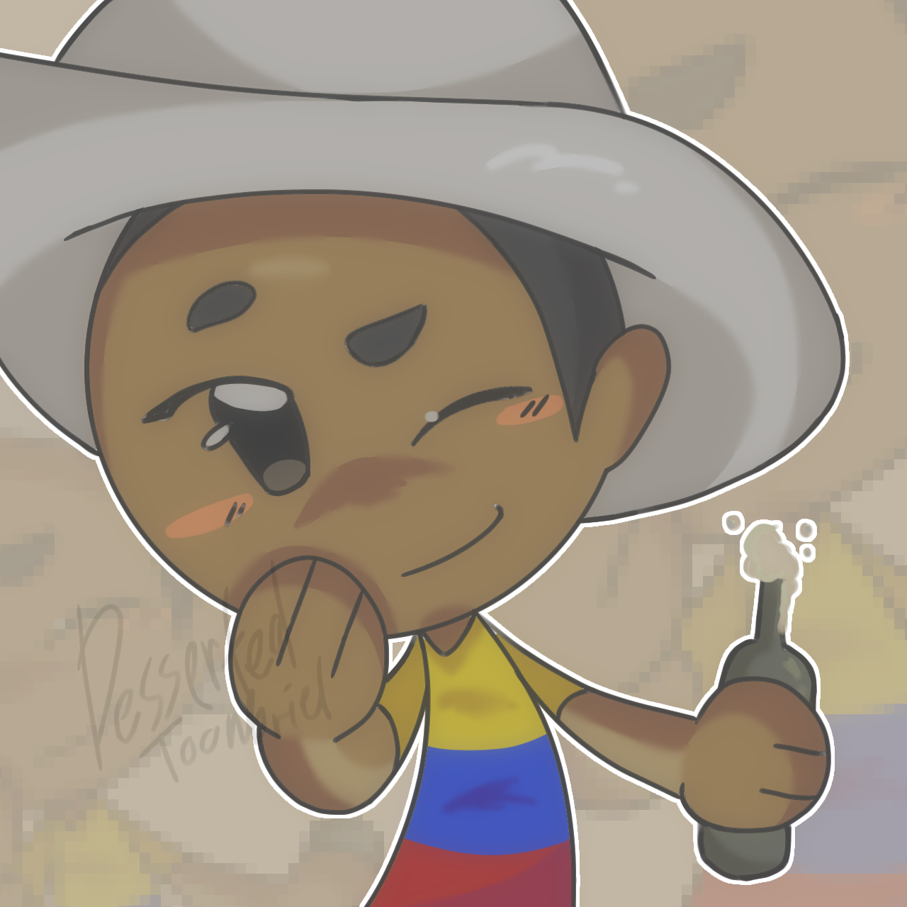 Don't make a mess, Colombia! satwcomic.com