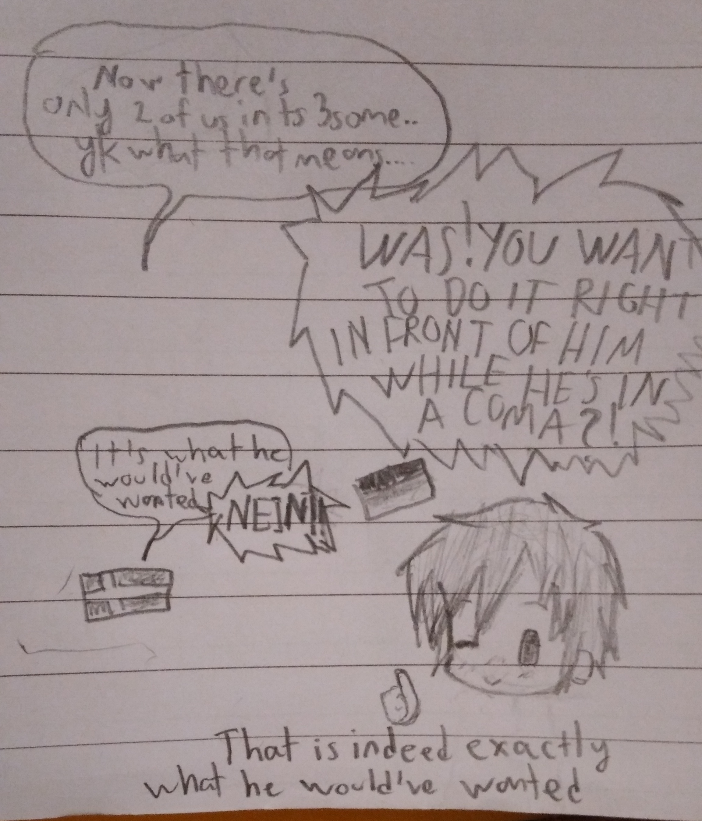 also came to me in a vision