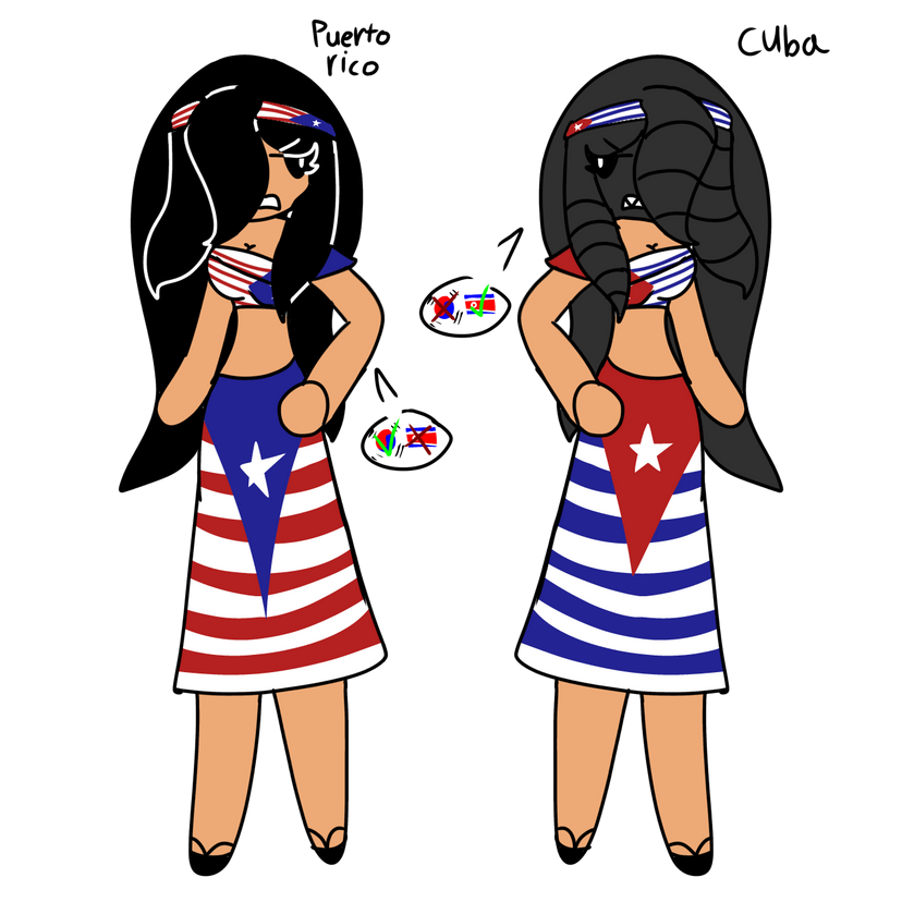 My Oc Cuba and Puerto Rico  satwcomic.com