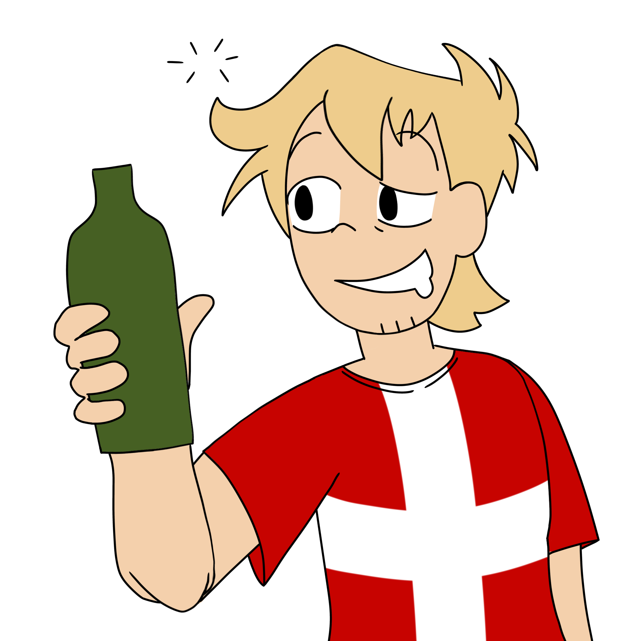 Denmark with a bottle Denmark with a bottle satwcomic.com