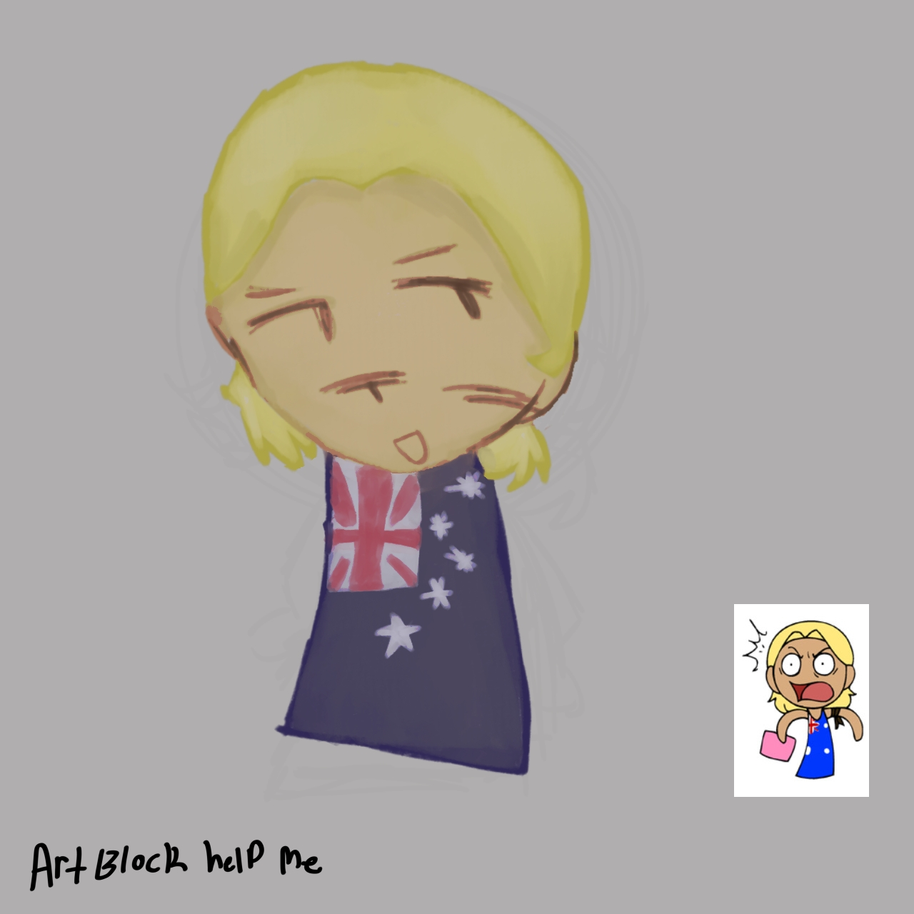 Drawing Australia to get out of Artblock